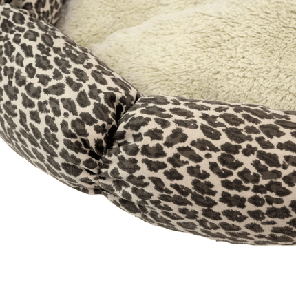 Pawpourri Monsoon Flower Donut Bed for Dogs and Cats