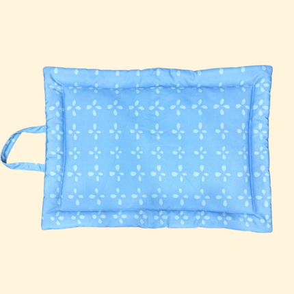 Pet Set Go Sky Bloom Mat for Dogs (Sky Blue)
