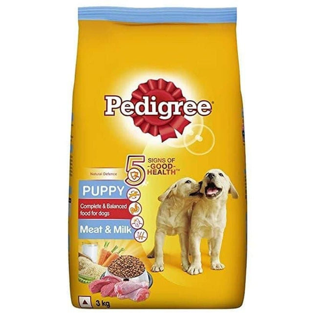 Pedigree Meat & Milk Puppy Dry Food (10kg)