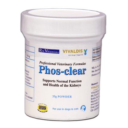 Vivaldis Phos Clear Powder for Dogs and Cats