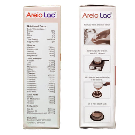 Areion Vet Areio Lac Weaning Supplement for Puppies and Kittens (250g)