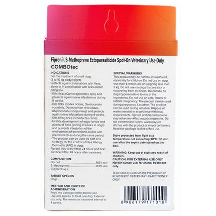 Beaphar Flea & Tick Spot On Combotec for Dogs