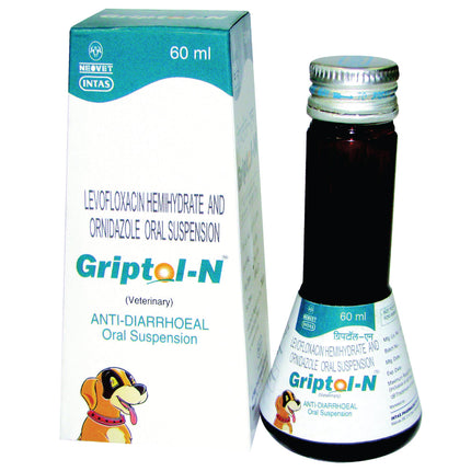 Intas Griptol N Syrup for Dogs (60ml)