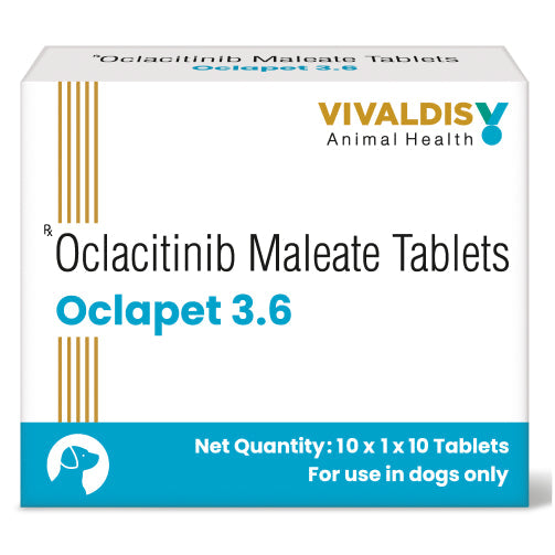 Vivaldis Oclapet (Oclacitinib) 5.4 mg Tablets for Dogs