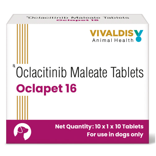 Vivaldis Oclapet (Oclacitinib) 16mg Tablets for Dogs