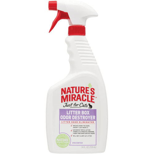 Nature’s Miracle Litter Box Odor Destroyer for Cats