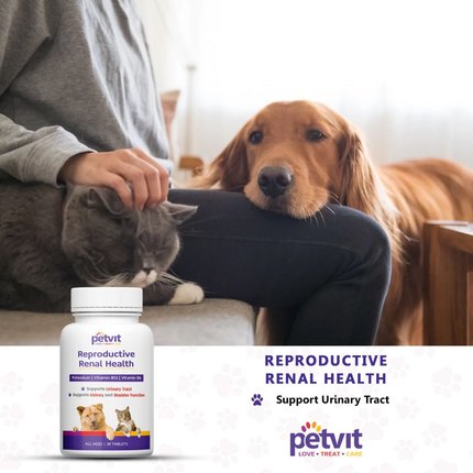 Petvit Reproductive Renal Health Tablet for Dogs and Cats
